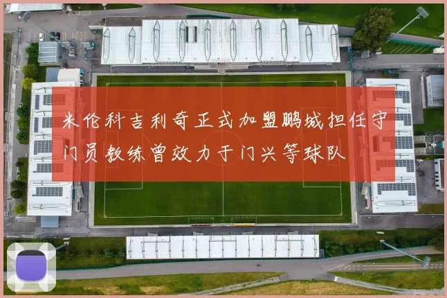 米伦科吉利奇正式加盟鹏城担任守门员教练曾效力于门兴等球队